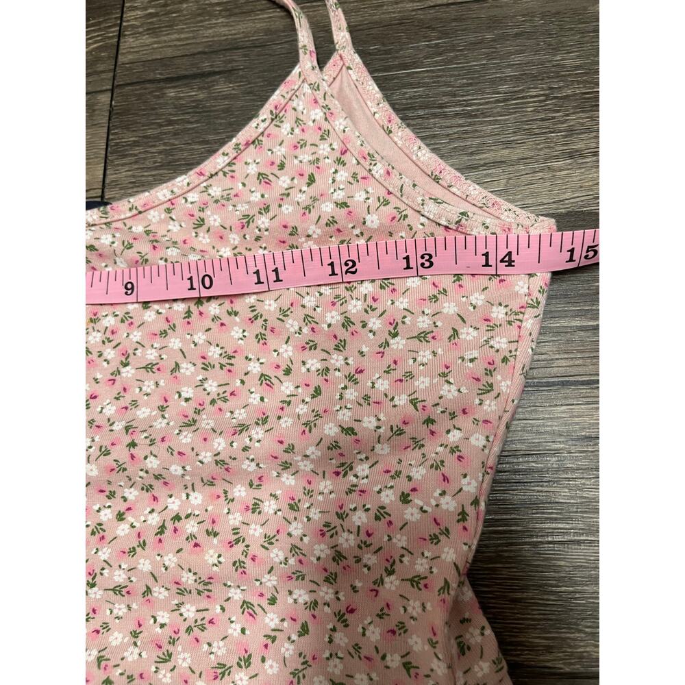Brandy Melville Kyran Pink Floral Mini Dress Ditsy Coquette Y2K Cottagecore Soft - Picture 5 of 6